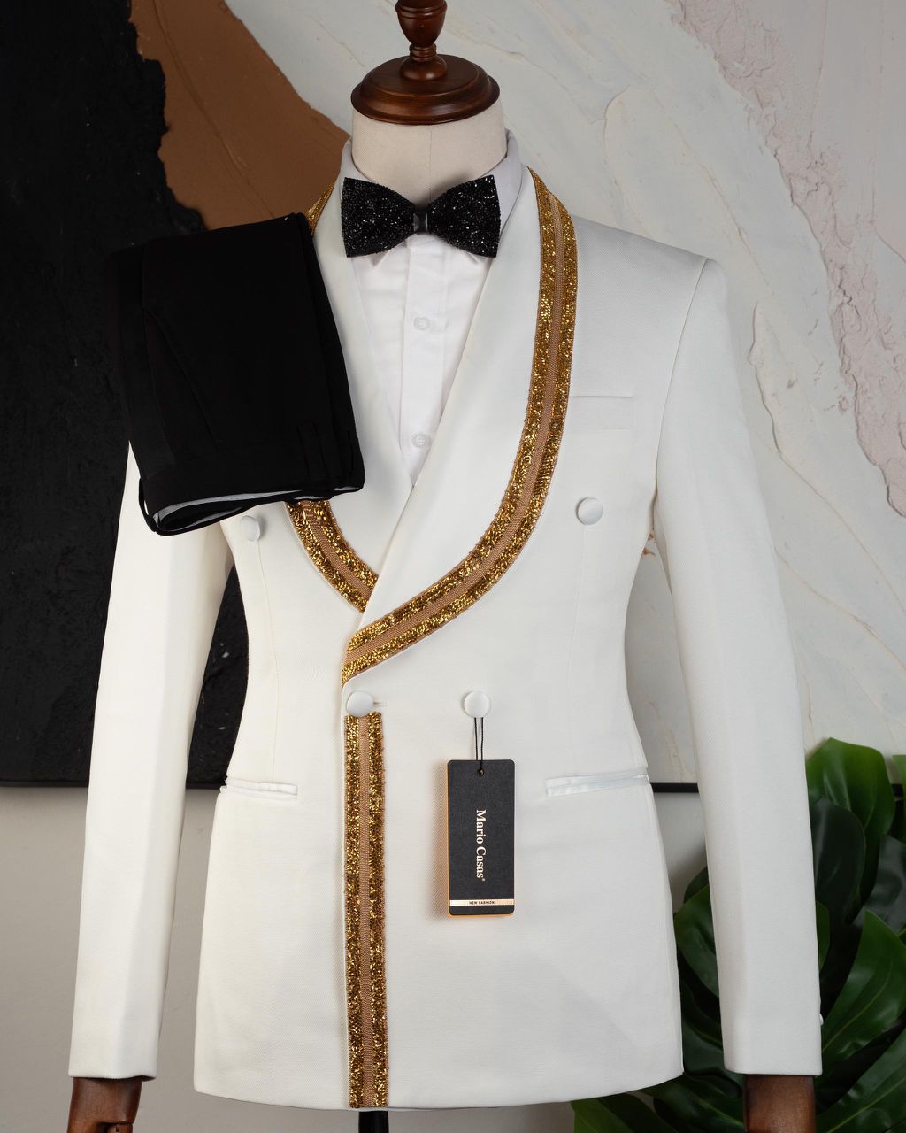 White Northern Tuxedo