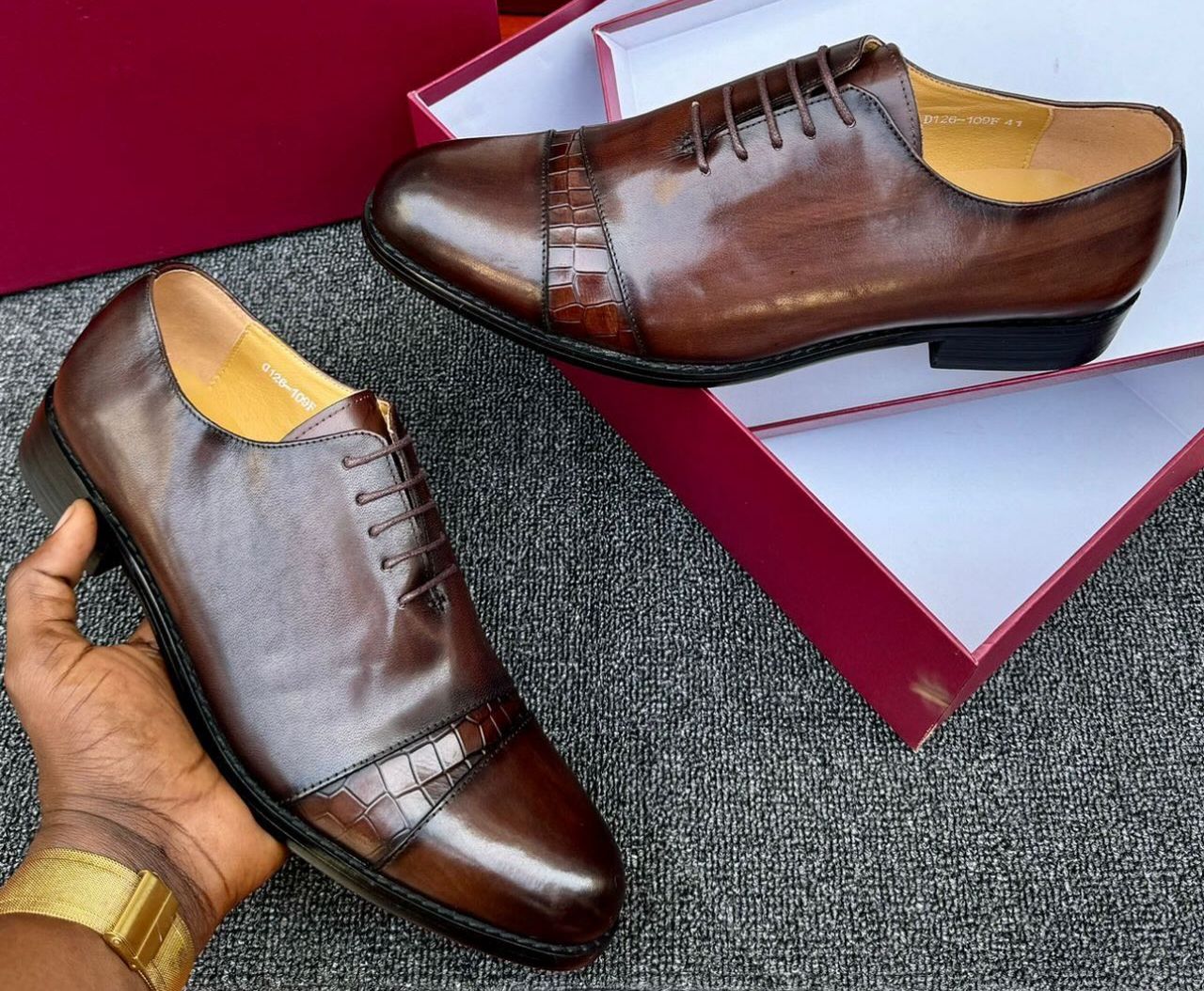 Brown Oxford Shoes
