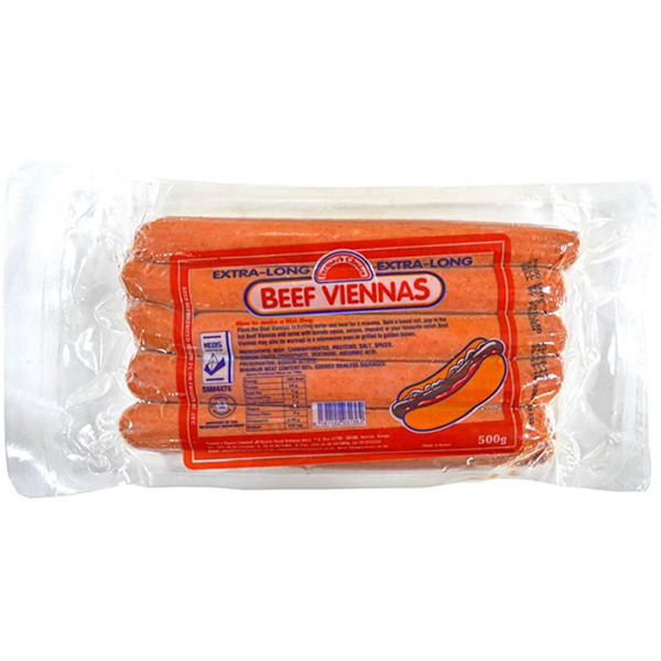 Beef Vienna Sausages (0.5kg)