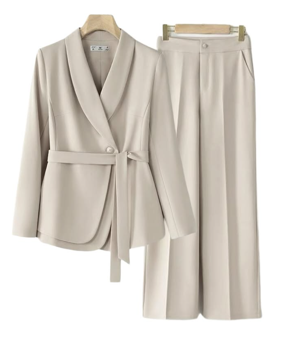 Beige Female Suit